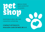 Modele gratuite flyere pet shop
