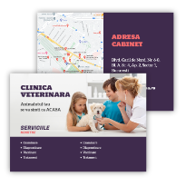 model gratuit flyere clinica veterinara